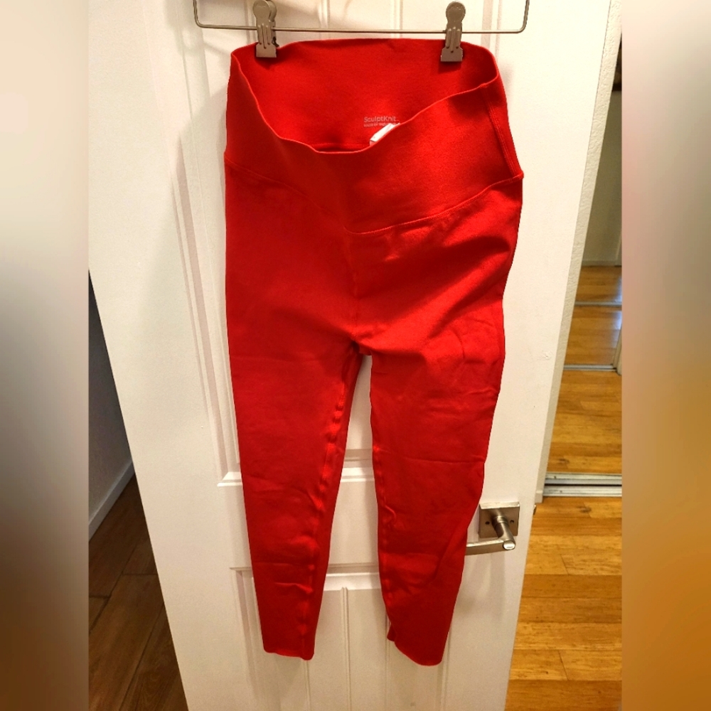 Women's Red Fabletics 2x Shapewear Leggings